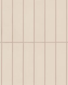 Sahara White Matte Glazed Porcelain 3"x12" Pressed Field Tile