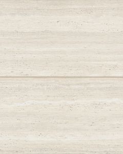 Sensi Roma Ivory Satin Glazed Porcelain 24"x48" Wave Deco Tile