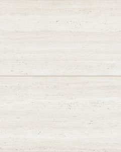 Sensi Roma White Satin Glazed Porcelain 24"x48" Wave Deco Tile