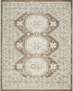 Serenity Home SRH01 Ivory Mocha Area Rug