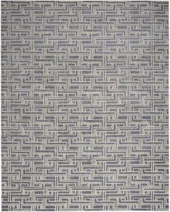 Serenity Home SRH04 Blue Ivory Area Rug
