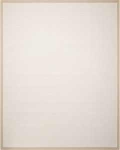 Sisal Soft SSF02 White Area Rug
