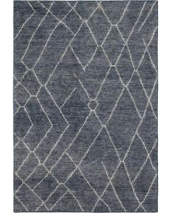 Tangier Spartel Blue Steel Area Rug