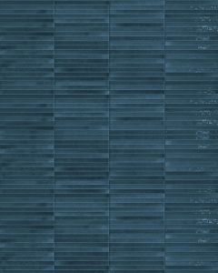 Stix Navy Glossy Porcelain 5x10 Tile