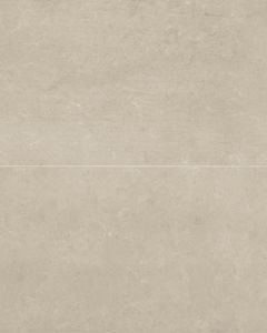 Thaddeus Almond Matte Glazed Porcelain 24"x48" Field Tile