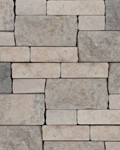 Tumbled Ledgers Mixed Beige and Grey Natural Stone Tile
