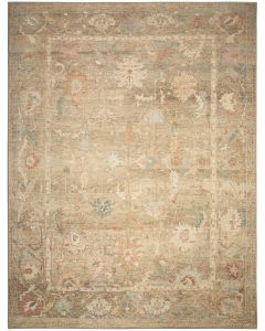 Vintage Washables VWS09 Taupe Multicolor Area Rug