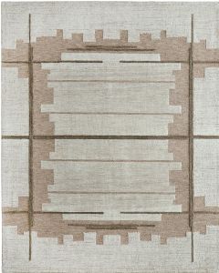 Winston 8B01F Brown/Ivory Area Rug