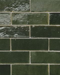 Zagora Vert Mousse Glossy Glazed Ceramic 2"x6" Field Tile