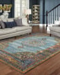 Andorra 7139a Blue/Multi Area Rug