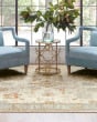 Adalia Iznik Cream Area Rug