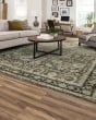 Andorra 7125c Green/Brown Area Rug