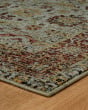 Andorra 7155a Blue/Red Area Rug
