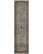 Andorra 7155a Blue/Red Area Rug