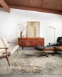 Axel AXE-04 Ocean/Beige Area Rug