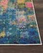 Celestial CES09 Blue/Yellow Area Rug
