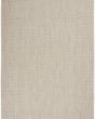 Courtyard COU01 Ivory Silver Area Rug