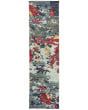 Evolution 8036c Blue/Red Area Rug