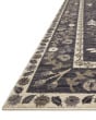 Fiore FIO-01 Charcoal/White Area Rug