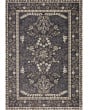 Fiore FIO-01 Charcoal/White Area Rug