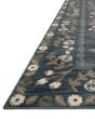 Fiore FIO-01 Navy Grey Area Rug