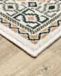Georgia 640a Ivory/Multi Area Rug