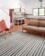 Hagen HAG-01 White/Ocean Area Rug