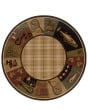 Hudson 1065b Beige/Black Area Rug