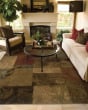 Hudson 36g Green/Red Area Rug