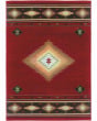 Hudson 87k Red/Green Area Rug