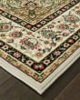 Kashan 119w Ivory/Beige Area Rug