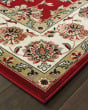 Kashan 4929r Red/Ivory Area Rug