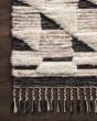 Khalid KF-02 Natural/Black Area Rug