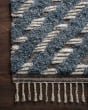 Khalid KF-06 Blue/Pewter Area Rug