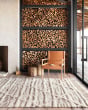 Khalid KF-07 Ivory/Taupe Area Rug