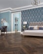 Korlok Select Salvaged Barnwood Herringbone Luxury Vinyl