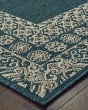 Latitude 1503b Blue/Grey Area Rug