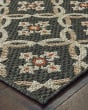 Latitude 1904k Grey/Orange Area Rug