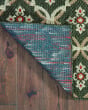 Latitude 1904k Grey/Orange Area Rug