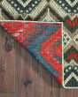 Latitude 2x Grey/Orange Area Rug