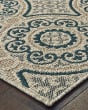 Latitude 609x Grey/Blue Area Rug