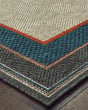 Latitude 8021l Grey/Blue Area Rug
