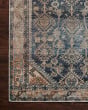 Lenna LEA-01 Indigo/Natural Area Rug