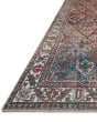 Lenna LEA-04 Brick/Sky Area Rug