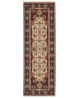 Lilihan 1802w Red/Ivory Area Rug