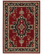 Lilihan 92R Red/Black Area Rug