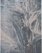 Luna 7130 Silver/Blue Stroked Area Rug