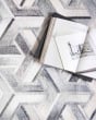 Maddox MAD-05 Silver/Ivory Area Rug
