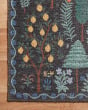 Menagerie MEN-02 Black Area Rug