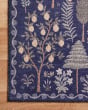 Menagerie MEN-02 Navy Area Rug